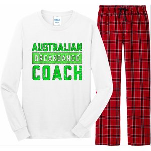 Australian Breakdancing Costume Coach Break Dancer Matching Long Sleeve Pajama Set