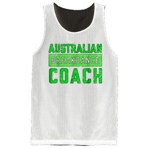 Australian Breakdancing Costume Coach Break Dancer Matching Mesh Reversible Basketball Jersey Tank