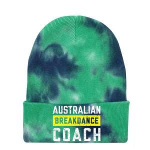 Australian Breakdancing Costume Coach Break Dancer Matching Tie Dye 12in Knit Beanie