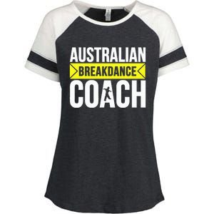 Australian Breakdancing Costume Coach Break Dancer Matching Enza Ladies Jersey Colorblock Tee