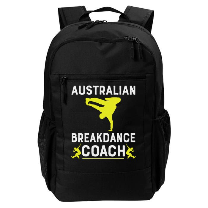 Australian Breakdancer Costume Coach Break Dancer Matching Daily Commute Backpack