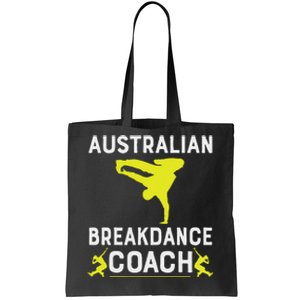 Australian Breakdancer Costume Coach Break Dancer Matching Tote Bag