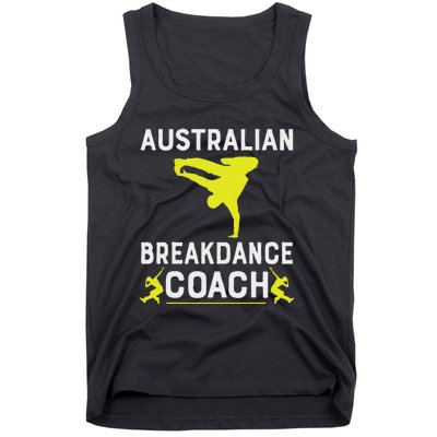 Australian Breakdancer Costume Coach Break Dancer Matching Tank Top