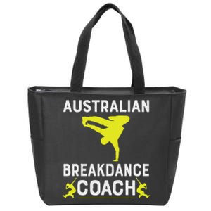 Australian Breakdancer Costume Coach Break Dancer Matching Zip Tote Bag