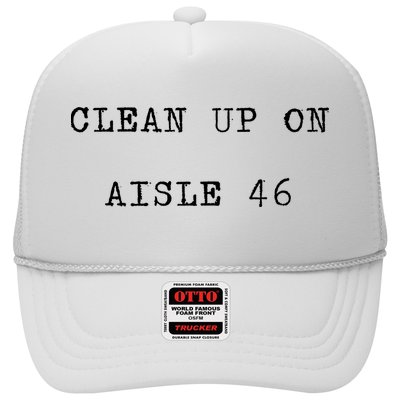 Anti Biden Clean Up On Aisle 46 Impeach Biden Classic Design Trucker Hat