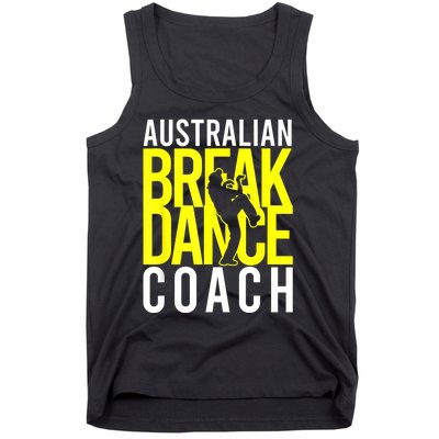 Australian Breakdance Coach Costume Break Dancer Matching Tank Top