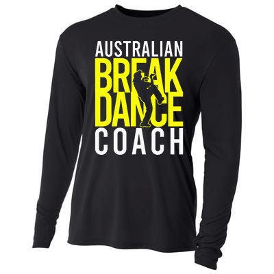 Australian Breakdance Coach Costume Break Dancer Matching Cooling Performance Long Sleeve Crew