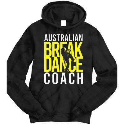 Australian Breakdance Coach Costume Break Dancer Matching Tie Dye Hoodie