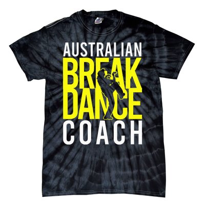 Australian Breakdance Coach Costume Break Dancer Matching Tie-Dye T-Shirt