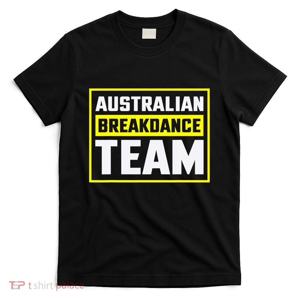 Australian Breakdance Costume Team Matching T-Shirt