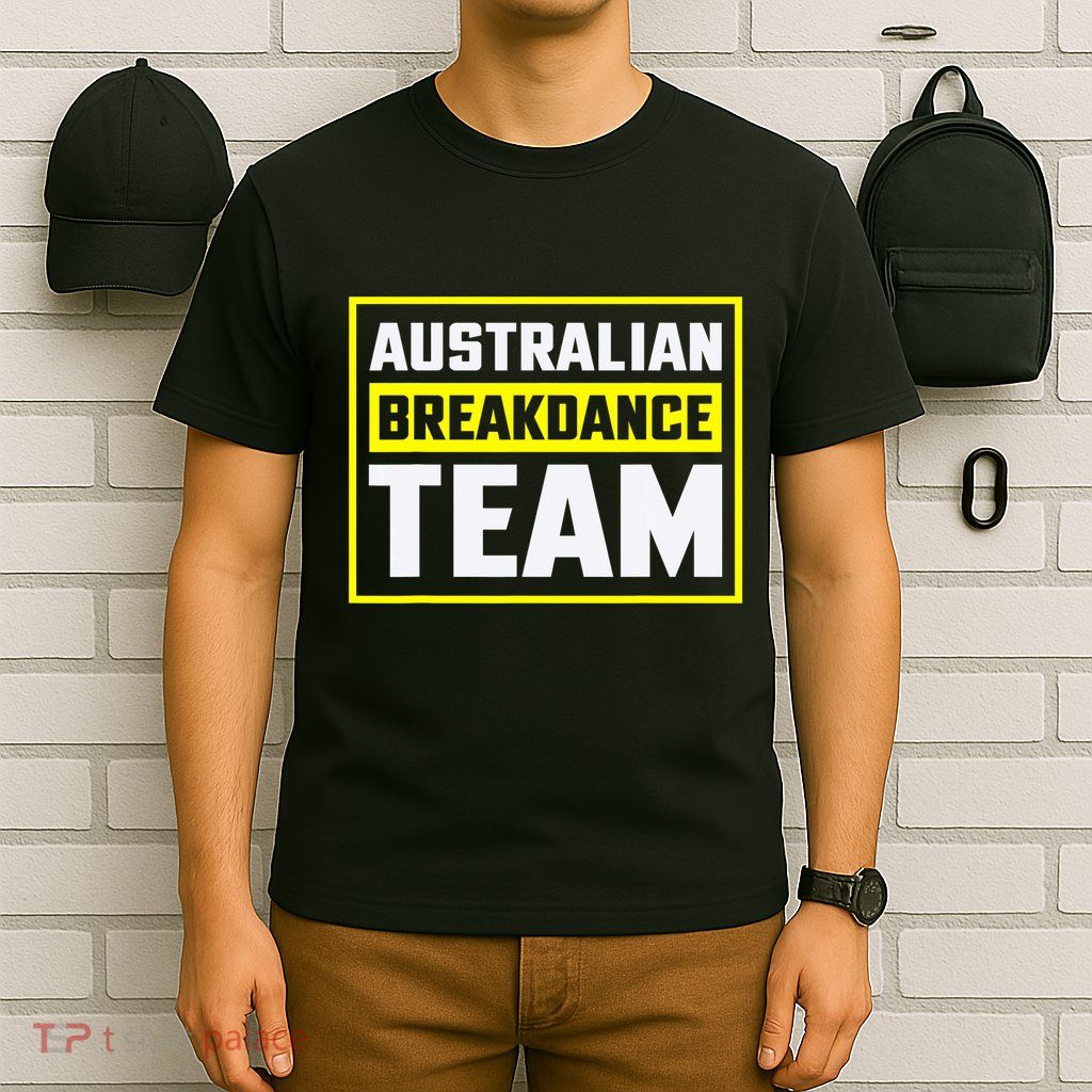 Australian Breakdance Costume Team Matching T-Shirt