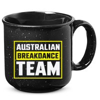 Australian Breakdance Costume Team Matching 15oz Campfire Ceramic Mug