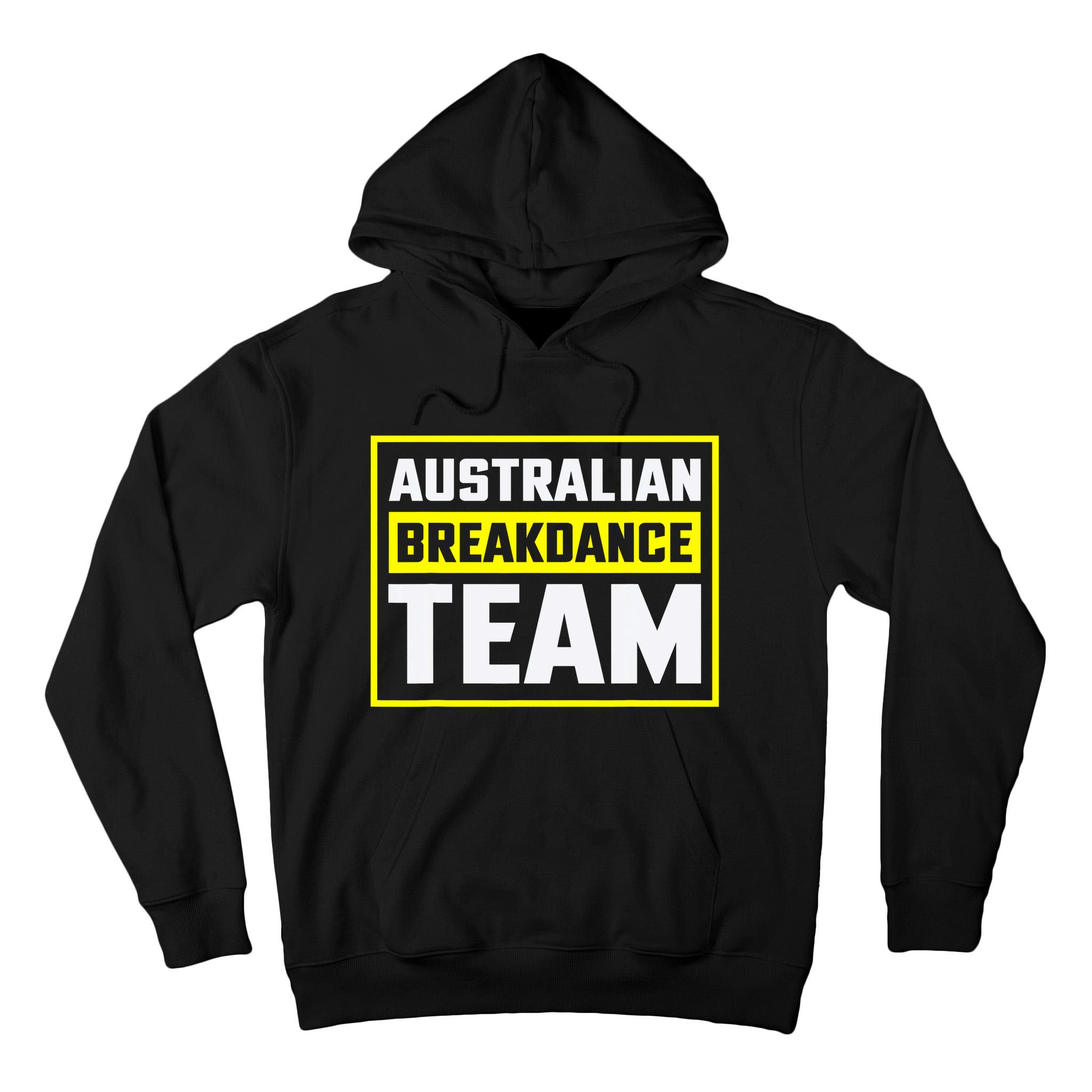 Australian Breakdance Costume Team Matching Tall Hoodie