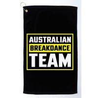 Australian Breakdance Costume Team Matching Golf Towel