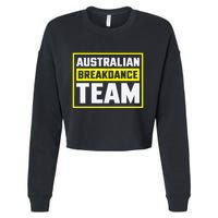 Australian Breakdance Costume Team Matching Cropped Pullover Crew