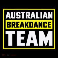 Australian Breakdance Costume Team Matching Womens T-Shirt