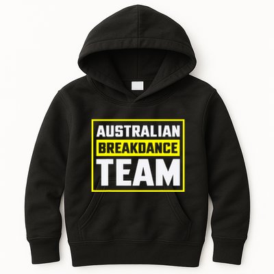 Australian Breakdance Costume Team Matching Kids Hoodie