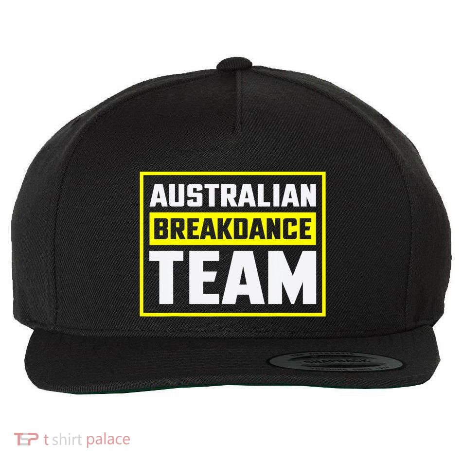 Australian Breakdance Costume Team Matching Wool Snapback Cap