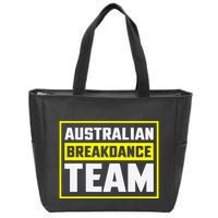 Australian Breakdance Costume Team Matching Zip Tote Bag