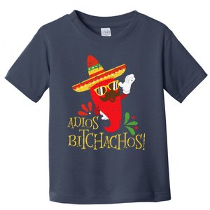 Adios Bitchachos Cinco De Mayo Mexican Chili Peppers Toddler T-Shirt