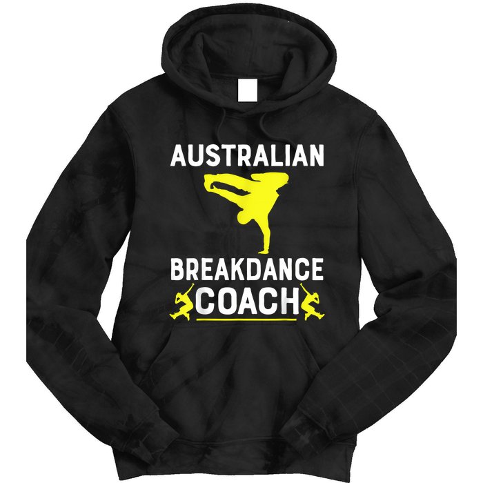 Australian Breakdancer Costume Coach Break Dancer Matching Tie Dye Hoodie