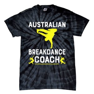 Australian Breakdancer Costume Coach Break Dancer Matching Tie-Dye T-Shirt