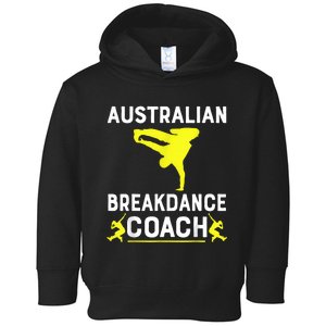 Australian Breakdancer Costume Coach Break Dancer Matching Toddler Hoodie