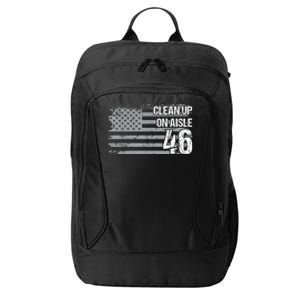 Anti Biden Clean Up On Aisle 46 Impeach Biden City Backpack