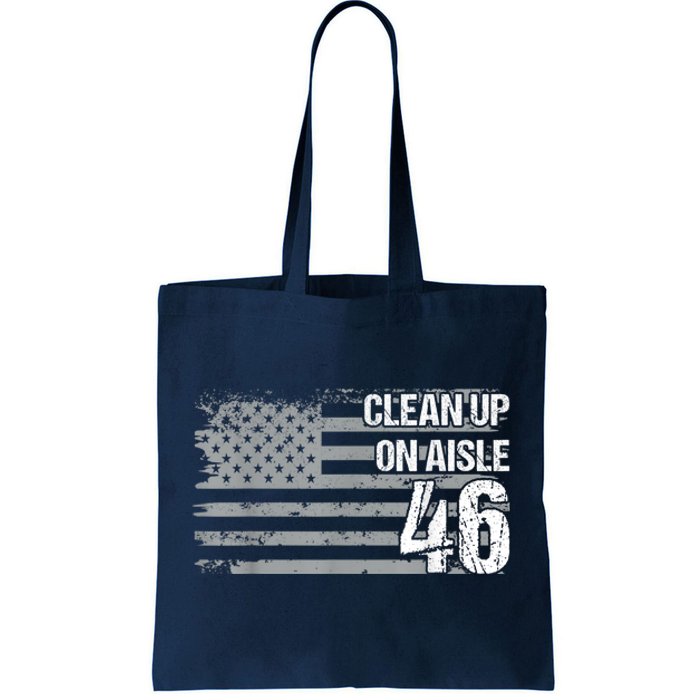 Anti Biden Clean Up On Aisle 46 Impeach Biden Tote Bag