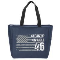 Anti Biden Clean Up On Aisle 46 Impeach Biden Zip Tote Bag