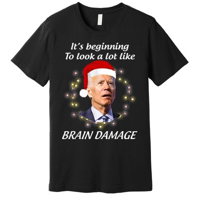 Anti Biden Christmas Funny Republican Premium T-Shirt