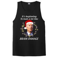 Anti Biden Christmas Funny Republican PosiCharge Competitor Tank