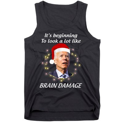 Anti Biden Christmas Funny Republican Tank Top