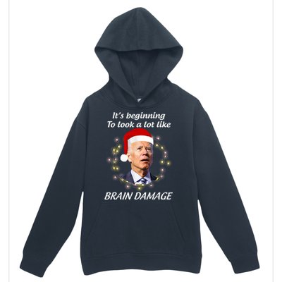 Anti Biden Christmas Funny Republican Urban Pullover Hoodie