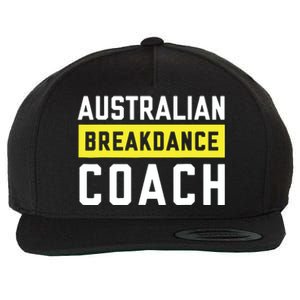 Australian Breakdancing Costume Coach Break Dancer Matching Wool Snapback Cap