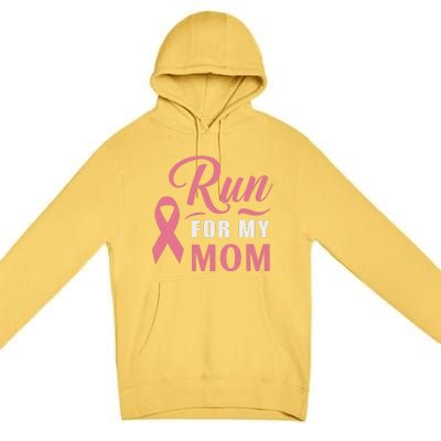 Athletics Breast Cancer Awareness Month Runner Pin.K Ribbon Premium Pullover Hoodie