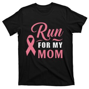 Athletics Breast Cancer Awareness Month Runner Pin.K Ribbon T-Shirt