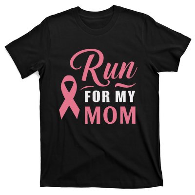 Athletics Breast Cancer Awareness Month Runner Pin.K Ribbon T-Shirt