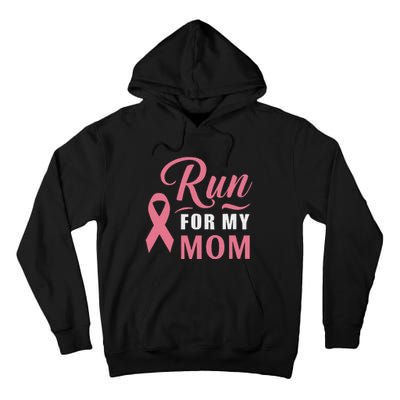 Athletics Breast Cancer Awareness Month Runner Pin.K Ribbon Tall Hoodie