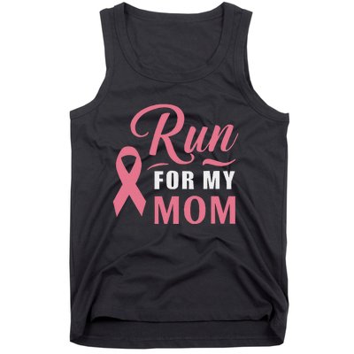 Athletics Breast Cancer Awareness Month Runner Pin.K Ribbon Tank Top