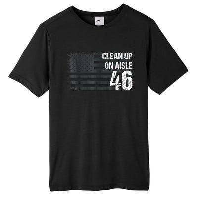 Anti Biden Clean Up On Aisle 46 Impeach Biden Tall Fusion ChromaSoft Performance T-Shirt