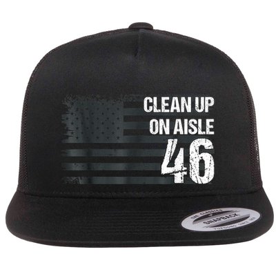 Anti Biden Clean Up On Aisle 46 Impeach Biden Flatbill Hat