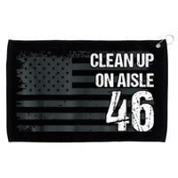 Anti Biden Clean Up On Aisle 46 Impeach Biden Grommeted Golf Towel