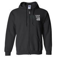 Anti Biden Clean Up On Aisle 46 Impeach Biden Full Zip Hoodie