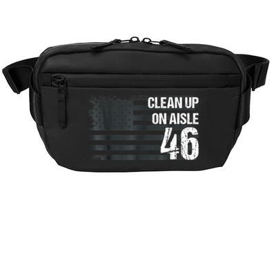 Anti Biden Clean Up On Aisle 46 Impeach Biden Crossbody Pack