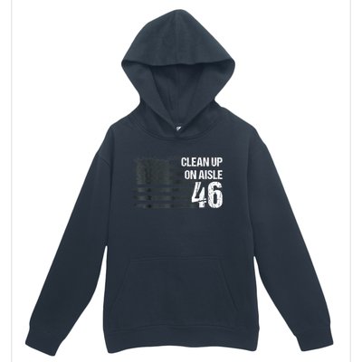 Anti Biden Clean Up On Aisle 46 Impeach Biden Urban Pullover Hoodie