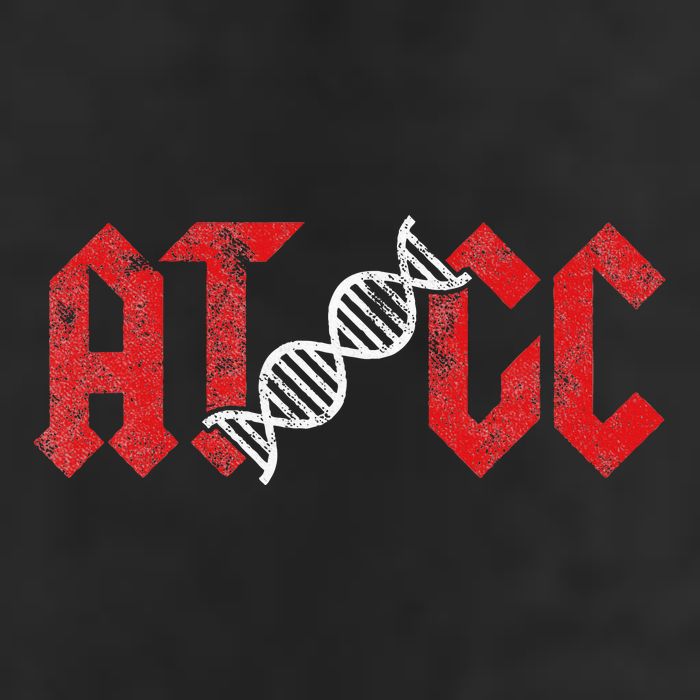 Atcc Bioinformatics Computer Scientist Computer Science Biology 7 Panel Mesh Trucker Snapback Hat
