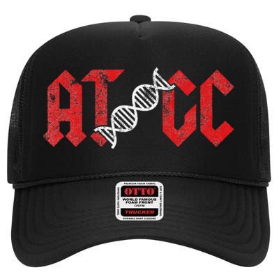 Atcc Bioinformatics Computer Scientist Computer Science Biology High Crown Mesh Back Trucker Hat