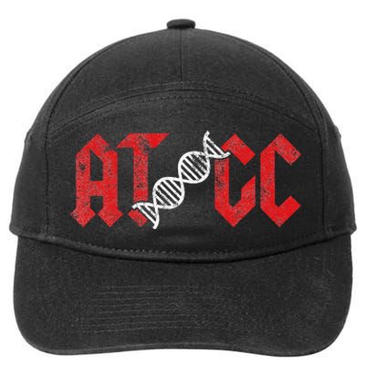 Atcc Bioinformatics Computer Scientist Computer Science Biology 7-Panel Snapback Hat