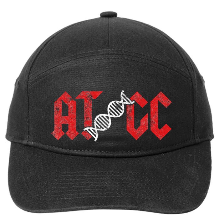 Atcc Bioinformatics Computer Scientist Computer Science Biology 7-Panel Snapback Hat